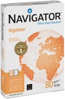 Risma 500 fg. carta 80 gr. A4 bianca 4 fori Navigator