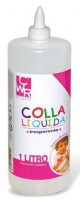 Colla liquida all'acqua trasparente 1 litro