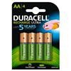 Batterie DURACEL ricaricabili stilo AA 1,2 volt blister 4 pz.