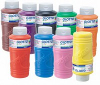 Colori a dita in flacone da 750 ml. GIOTTO
