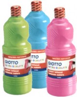 Tempera pronta in flacone da 0,5 litro GIOTTO