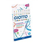 Pennarelli punta piccola scatola 8 colori TURBOGLITTER GIOTTO