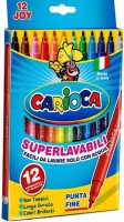 Pennarelli punta piccola scatola 12 colori JOY CARIOCA