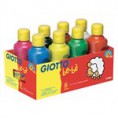 Tempera pronta in flacone da 0,250 litro GIOTTO BEBE' 8 flaconi