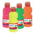 Tempera pronta fluo in flacone da 0,250 litro GIOTTO